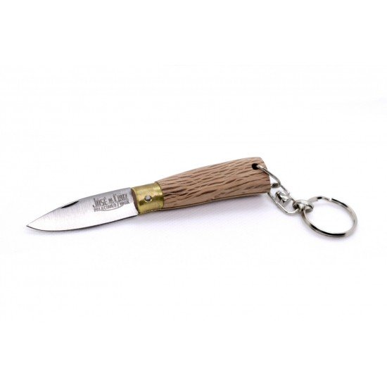 José da Cruz Mini Llavero Madera de Encina 5,3 cm Acero Inoxidable 75536 José da Cruz Mini Llavero Madera de Encina 5,3 cm Acero Inoxidable 75536