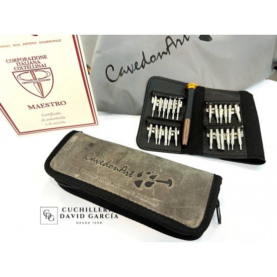 CavedonArt Jabalí Red Acero Damasteel Hueso CavedonArt Jabalí Red Acero Damasteel Hueso