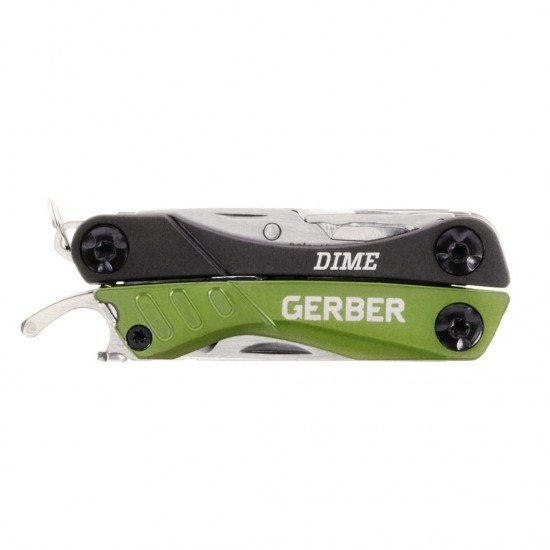 Gerber Dime Micro multiherramienta verde, 10278828