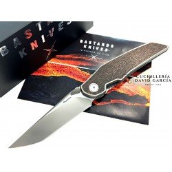 Bastards Knives & Queiros Iberian Serie Limitada Fat Carbon y Titanio Bastards Knives & Queiros Iberian Serie Limitada Fat Carbon y Titanio