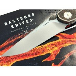 Bastards Knives & Queiros Iberian Serie Limitada Fat Carbon y Titanio Bastards Knives & Queiros Iberian Serie Limitada Fat Carbon y Titanio