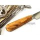 Cuchillo Cocina Pallarès Acero Inox con Mango de Olivo 10 cm Cuchillo Cocina Pallarès Acero Inox con Mango de Olivo 10 cm