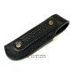 Funda Quercur Leathercraft para navajas Taramundi cuero color Negro F/QL-G.N Funda Quercur Leathercraft para navajas Taramundi cuero color Negro F/QL-G.N