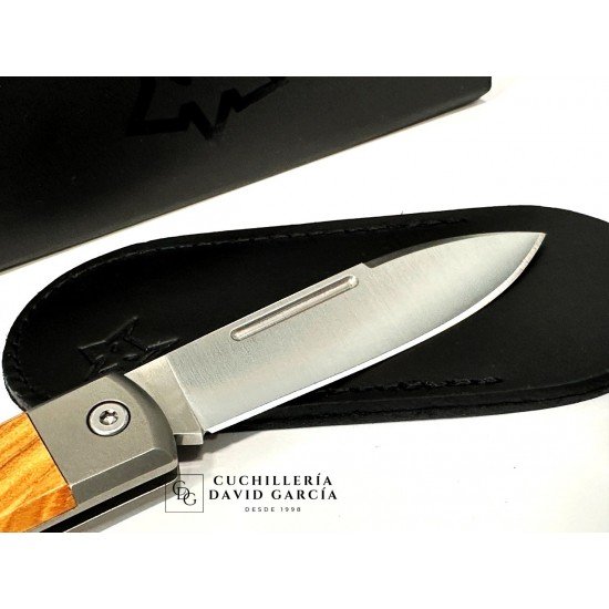Fox Barlow FX-558-OL Madera de Olivo Acero M390 Fox Barlow FX-558-OL Madera de Olivo Acero M390