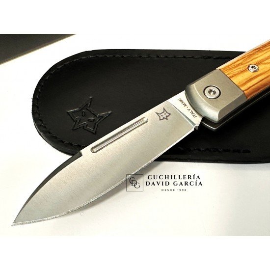Fox Barlow FX-558-OL Madera de Olivo Acero M390 Fox Barlow FX-558-OL Madera de Olivo Acero M390