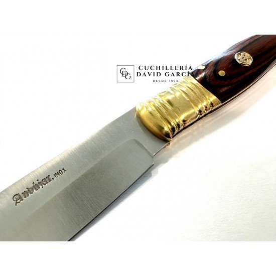 Navaja Andújar Bandolera Madera Estamina Virola Latón 108