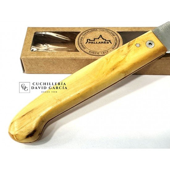 Pallarès Pastor Nº1 Madera de Boj Acero Carbono Pallarès Pastor Nº1 Madera de Boj Acero Carbono