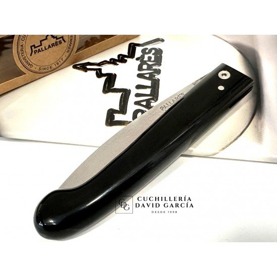 Pallarès Navaja Pastor  Nº1 Asta de Buey Acero Carbono