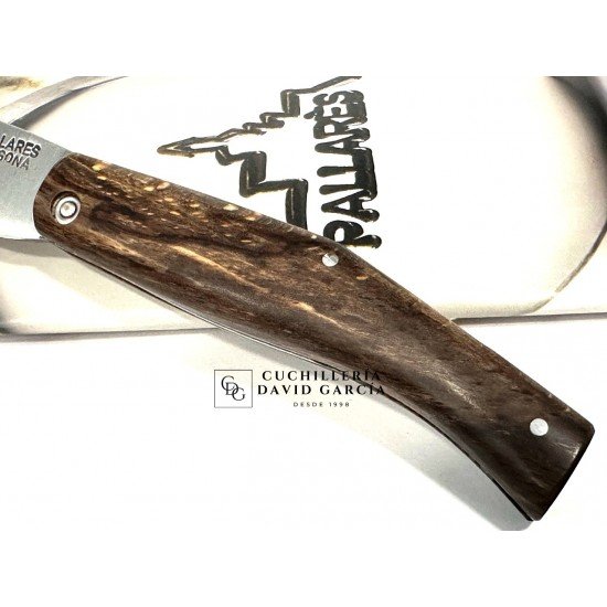 Pallarès Busa Madera Estabilizada Marrón  Acero Carbono