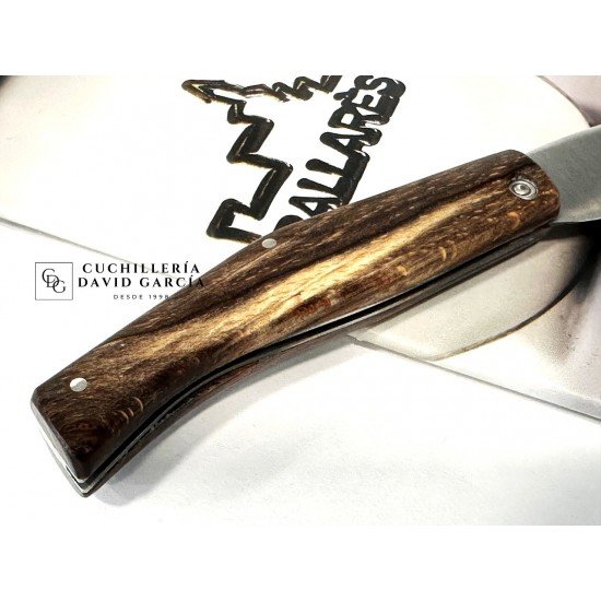 Pallarès Busa Madera Estabilizada Marrón  Acero Carbono