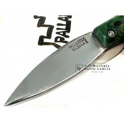 Pallarès Busa Madera Estabilizada Verde  Acero Inoxidable