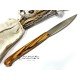 Cuchillo Mesa Estilizado Pallarès Acero Inox con Mango de Olivo Cuchillo Mesa Estilizado Pallarès Acero Inox con Mango de Olivo