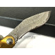 Navaja HigonoKami Kukri  Acero Damasco 71 Capas 