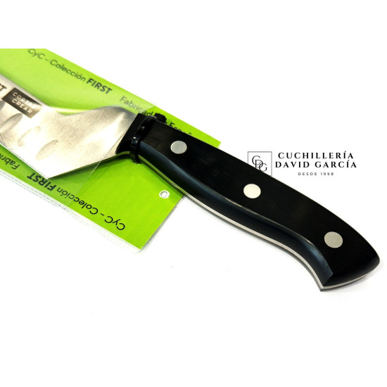 Cuchillo para cortar queso acodado – Colección FIRST 15 cm