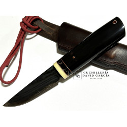 Daemon Knives artesanal  Asta de Búfalo Acero Carbono  XC100 (1095)