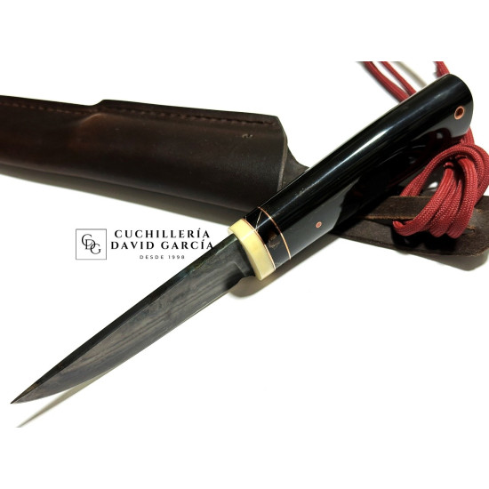 Daemon Knives artesanal  Asta de Búfalo Acero Carbono  XC100 (1095)