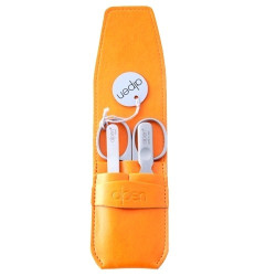Juego de manicura, 3 piezas, 6800YLR, naranja