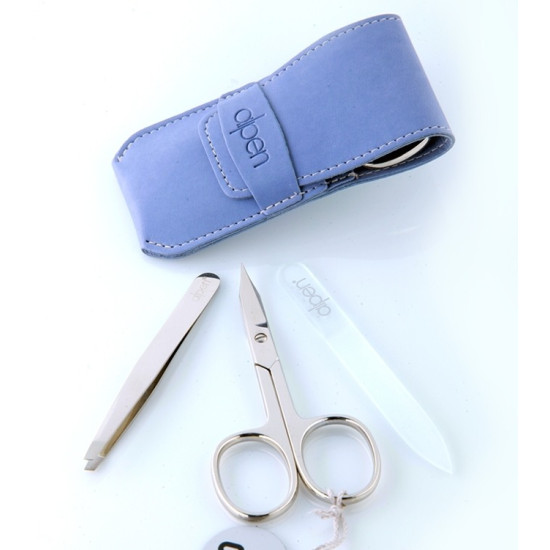 Juego de manicura, 3 piezas, 6800YL, Violeta