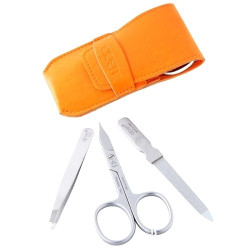 Juego de manicura, 3 piezas, 6800YLR, naranja