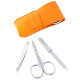 Juego de manicura, 3 piezas, 6800YLR, naranja