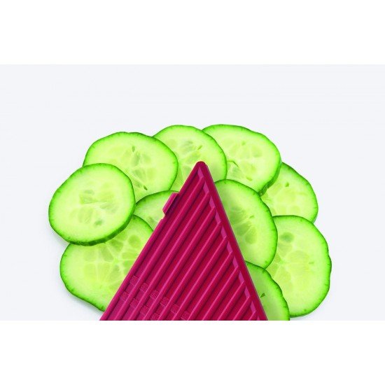 Mandolina  de verduras universal 3 en 1 GSD, roja , 30011