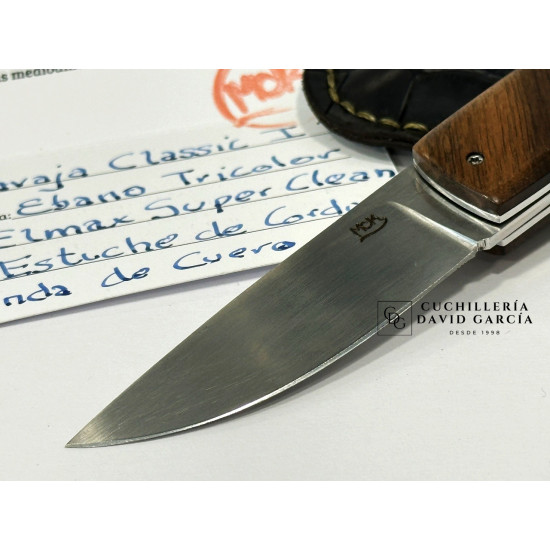 MCK Artesanal Clasic I Madera de Ébano Tricolor Acero Elmax Super Clean