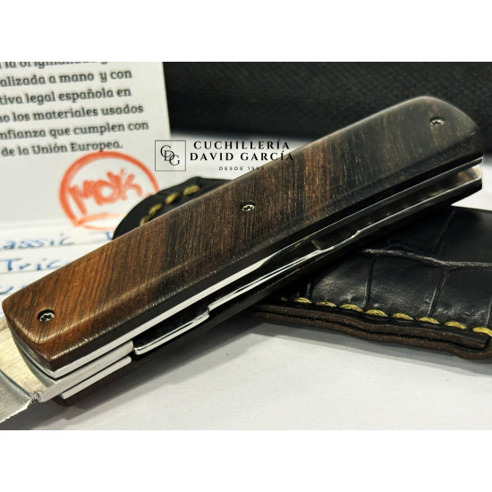 MCK Artesanal Clasic I Madera de Ébano Tricolor Acero Elmax Super Clean