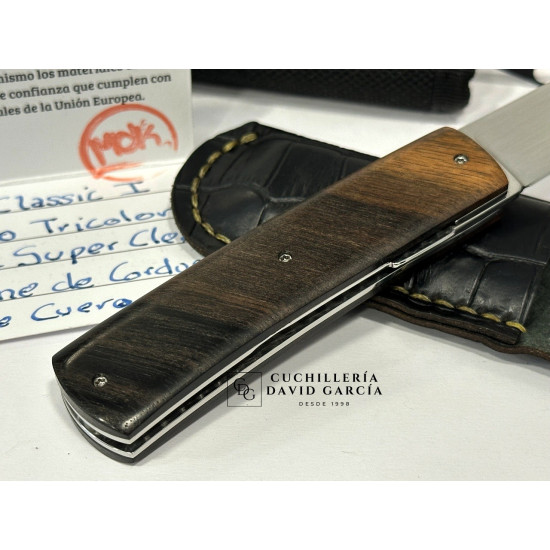 MCK Artesanal Clasic I Madera de Ébano Tricolor Acero Elmax Super Clean