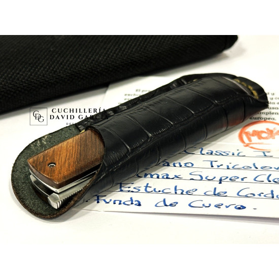 MCK Artesanal Clasic I Madera de Ébano Tricolor Acero Elmax Super Clean