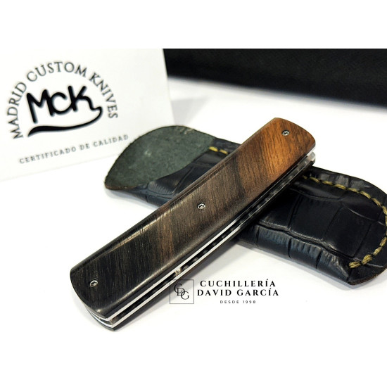 MCK Artesanal Clasic I Madera de Ébano Tricolor Acero Elmax Super Clean