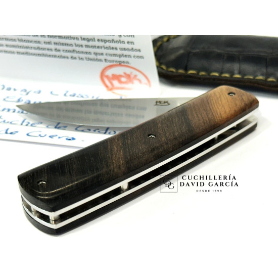 MCK Artesanal Clasic I Madera de Ébano Tricolor Acero Elmax Super Clean