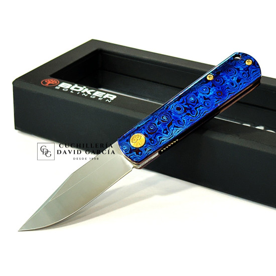 Boker BRLW Mokuti Edición Limitada Mundial de tan solo 200 unidades - Acero MagnaCut - Mango Mokuti  Ref, 110674