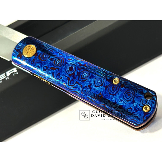 Boker BRLW Mokuti Edición Limitada Mundial de tan solo 200 unidades - Acero MagnaCut - Mango Mokuti  Ref, 110674