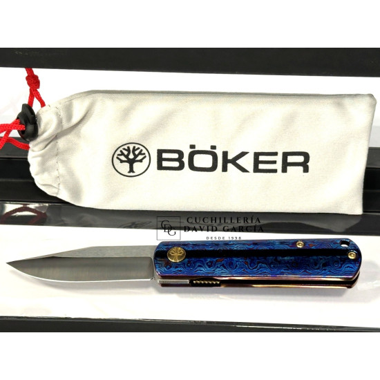 Boker BRLW Mokuti Edición Limitada Mundial de tan solo 200 unidades - Acero MagnaCut - Mango Mokuti  Ref, 110674