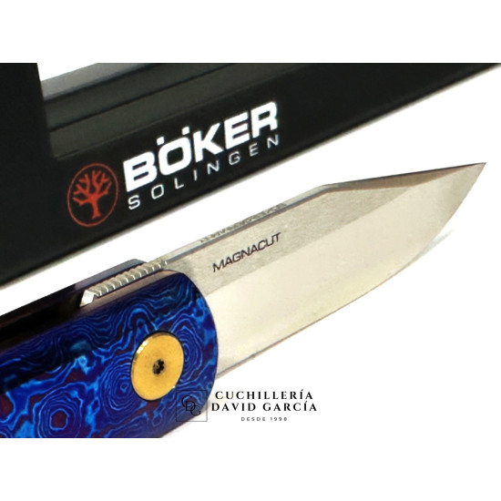 Boker BRLW Mokuti Edición Limitada Mundial de tan solo 200 unidades - Acero MagnaCut - Mango Mokuti  Ref, 110674