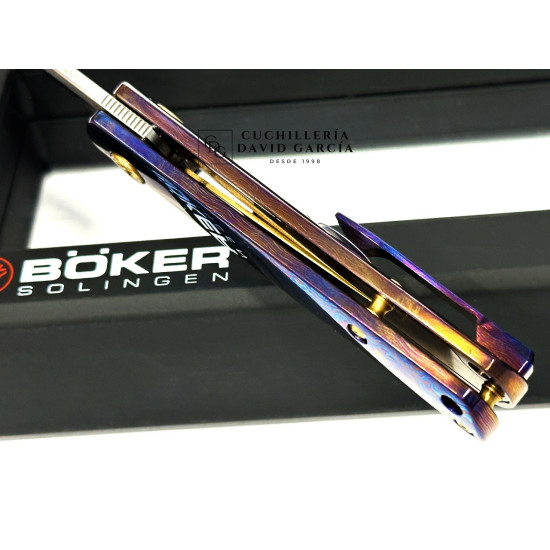 Boker BRLW Mokuti Edición Limitada Mundial de tan solo 200 unidades - Acero MagnaCut - Mango Mokuti  Ref, 110674