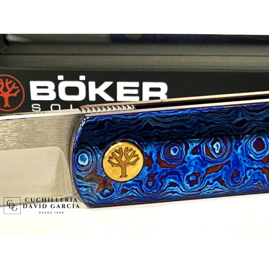 Boker BRLW Mokuti Edición Limitada Mundial de tan solo 200 unidades - Acero MagnaCut - Mango Mokuti  Ref, 110674
