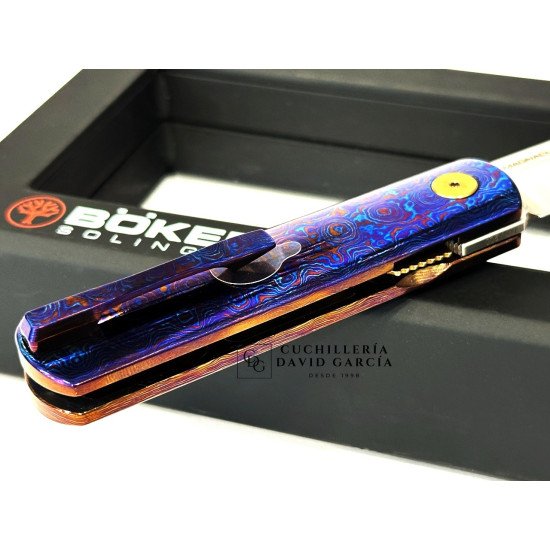 Boker BRLW Mokuti Edición Limitada Mundial de tan solo 200 unidades - Acero MagnaCut - Mango Mokuti  Ref, 110674