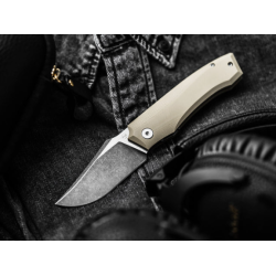  Böker Plus Kazy x La Forge Agab – Acero Nitro V 01BP0068