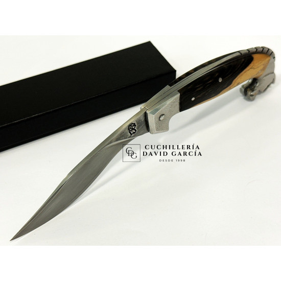 Lombo Do Ferreiro Falcata Caballo Tallado Acero 14C28