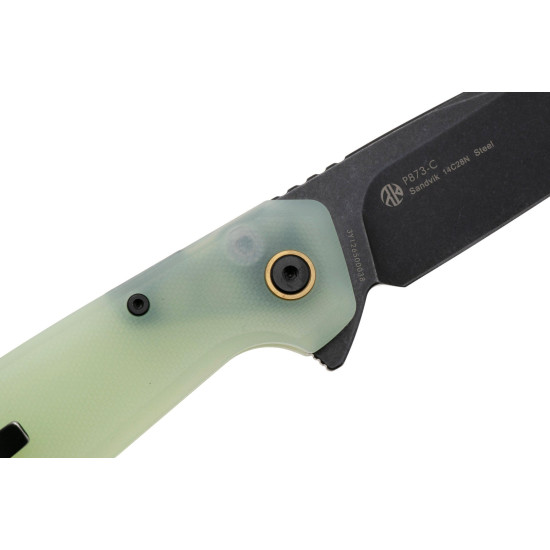 Ruike P-873-C  G10-Color jade Acero inoxidable Sandvik 14C28N
