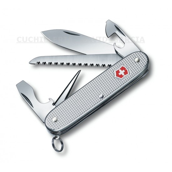 Victorinox Navaja suiza Multiusos Farmer Alox Silver 0.8241.26