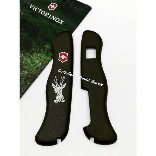 Victorinox Recambio Cachas Superior e Inferior  111 mm Verde Corzo