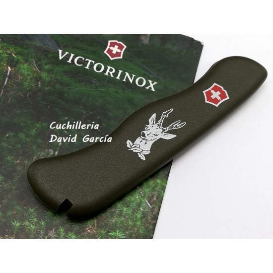 Victorinox Recambio Cachas Superior e Inferior  111 mm Verde Corzo