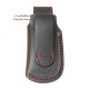 Funda Cudeman 603-NR Cuero Negro Pespunte rojo Funda Cudeman 603-NR Cuero Negro Pespunte rojo