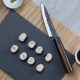3 Claveles Cuchillo Cocina Osaka  - Madera de Granadillo - Forjado