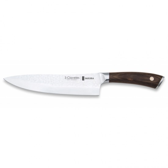 Cuchillo 3 Claveles Sakura Cocinero 01019