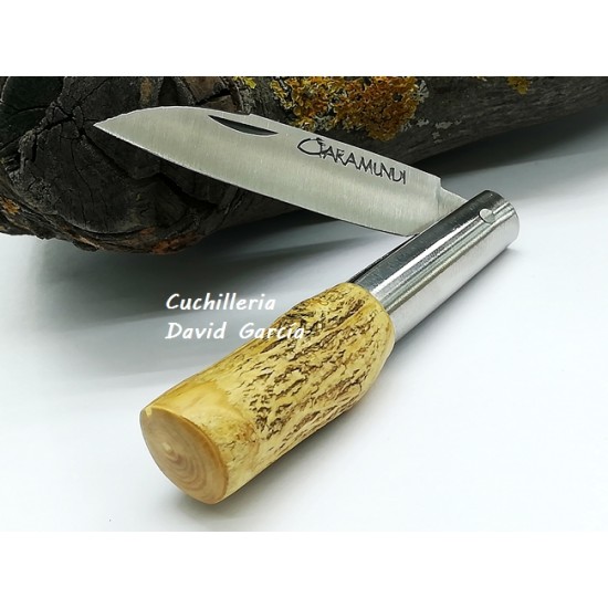 Taramundi Punta Recta 6 cm Madera de Boj Bruto Taramundi Punta Recta 6 cm Madera de Boj Bruto