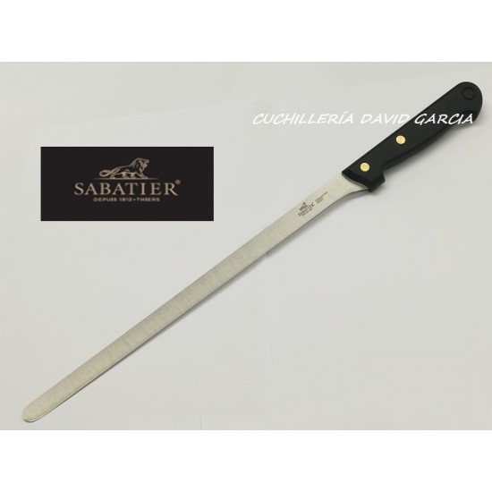 Cuchillo jamonero/salmonero 30 cm. Tres Claveles - Roberto