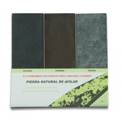 Set de tres piedras  A Pedra Das Meigas Piedra Para Vaciar 700 Grs, Afinar 1200 Grs Pulir 4000 GRS  de Piedra Natural 21209 Set de tres piedras  A Pedra Das Meigas Piedra Para Vaciar 700 Grs, Afinar 1200 Grs Pulir 4000 GRS  de Piedra Natural 21209